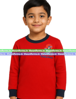Full T shirt - Nursery , Delhi Public School - Winter Uniforms