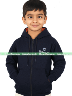 Navy Blue Hoodie - Nursery to Class II