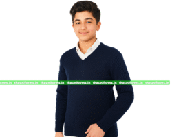 Full v-neck Sweater - Sri Sathya Sai Vidya Vihar