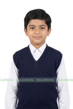 Half V-neck Sweater - Sri Sathya Sai Vidya Vihar