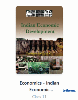 11th Indian Economic Development - E.M