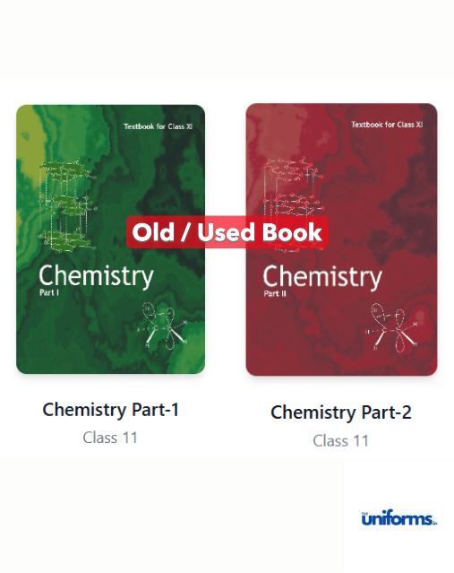 11th Chemistry Part 1 & 2 Combo ( Old / Used )