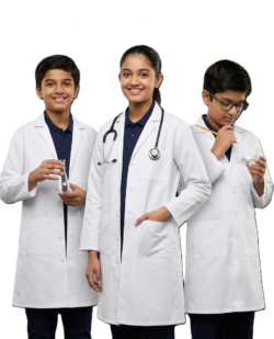 White Long Lab Coat – Full Sleeves | Doctors Lab Coat (Unisex)